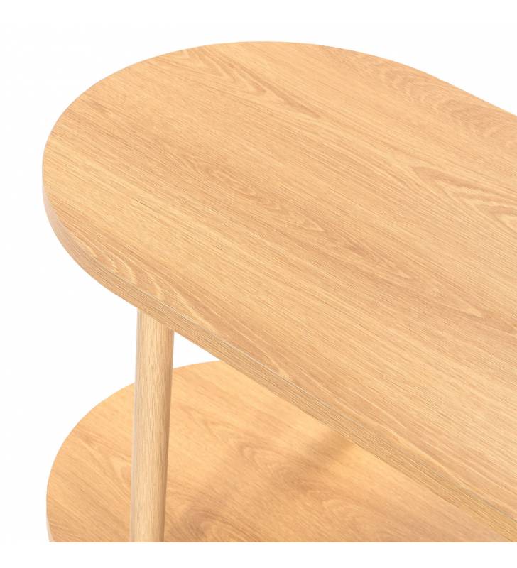 Mueble Tv Minimalista Roble Hannah Top Mueble Detalle