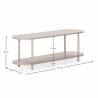 Mueble Tv Minimalista Roble Hannah Top Mueble Dimensiones