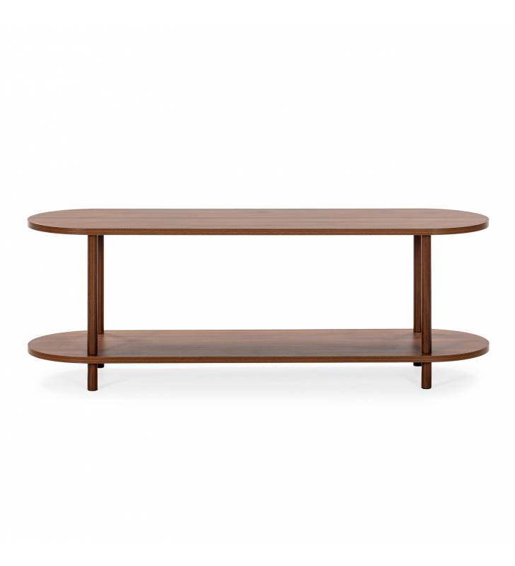 Mueble Tv Minimalista Nogal Hannah Top Mueble 2