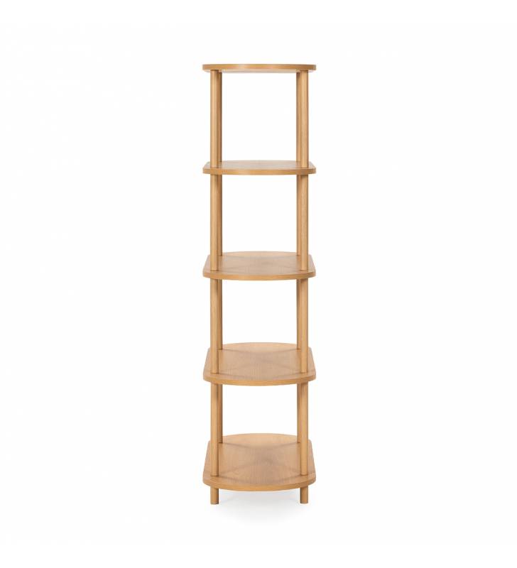 Estantería Abierta 100 cm Roble Hannah Top Mueble 3