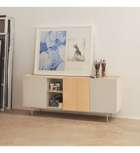 Aparador 180 cm Arena Otto Top Mueble Ambiente