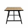 Mesa Comedor 240 cm Roble Negro Skog Top Mueble 3