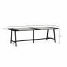 Mesa Comedor 240 cm Roble Negro Skog Top Mueble Dimensiones
