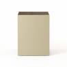 Mesita de Noche Bicolor Nogal Crema Sannah Top Mueble 4