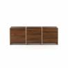 Mueble TV Nogal Crema 130 cm Sannah Top Mueble 3