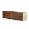 Mueble TV Nogal Crema 160 cm Sannah Top Mueble 5