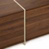 Mueble TV Nogal Crema 160 cm Sannah Top Mueble Detalle