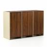Aparador 120 cm Nogal Crema Sannah Top Mueble