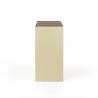 Aparador 120 cm Nogal Crema Sannah Top Mueble 4