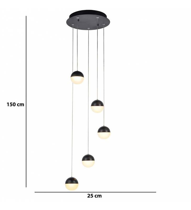 Lámpara Drac Redonda negro Topmueble 2