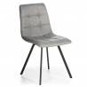 Silla de comedor Mila gris Topmueble 1