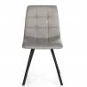 Silla de comedor Mila gris Topmueble
