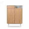 Mueble auxiliar Valley Roble/gris claro Topmueble
