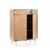 Mueble auxiliar Valley Roble/gris claro Topmueble 1