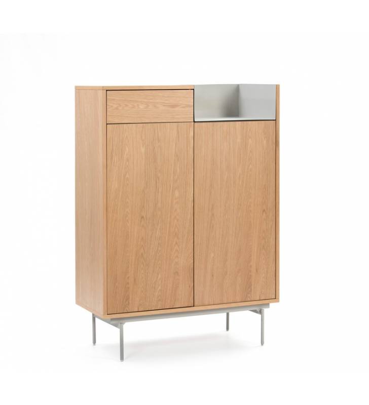 Mueble auxiliar Valley Roble/gris claro Topmueble 2