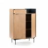 Mueble auxiliar Valley Roble/Azul oscuro Topmueble 3