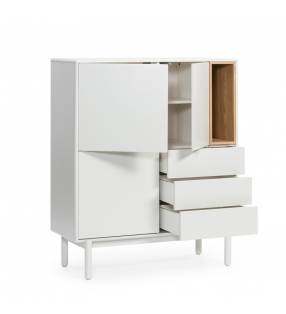 Mueble Auxiliar Crema Corvo 3P3C Topmueble 2