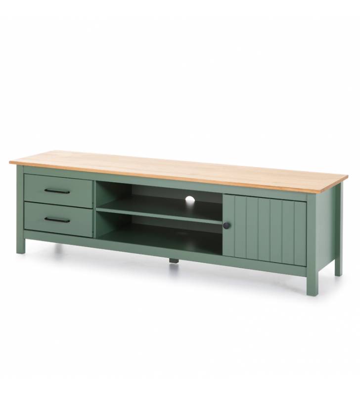 Mueble TV Mora Verde 3 Topmueble