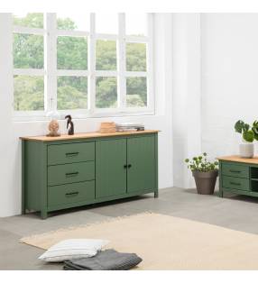Aparador Verde Mora 2P3C Ambiente Topmueble