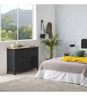 Cómoda Bahía gris antracita Topmueble 4