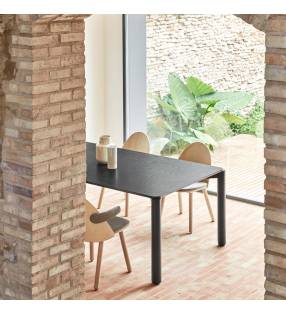 Mesa rectangular ATLAS negro Topmueble 3
