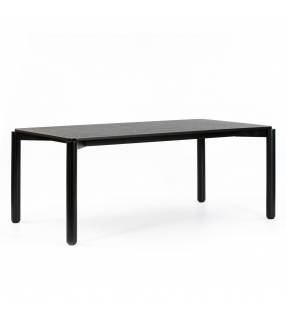 Mesa rectangular ATLAS negro Topmueble