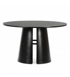 Mesa redonda CEP color negro Topmueble 1