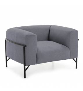 Butaca Nillson 1 plaza Gris Oscuro Topmueble