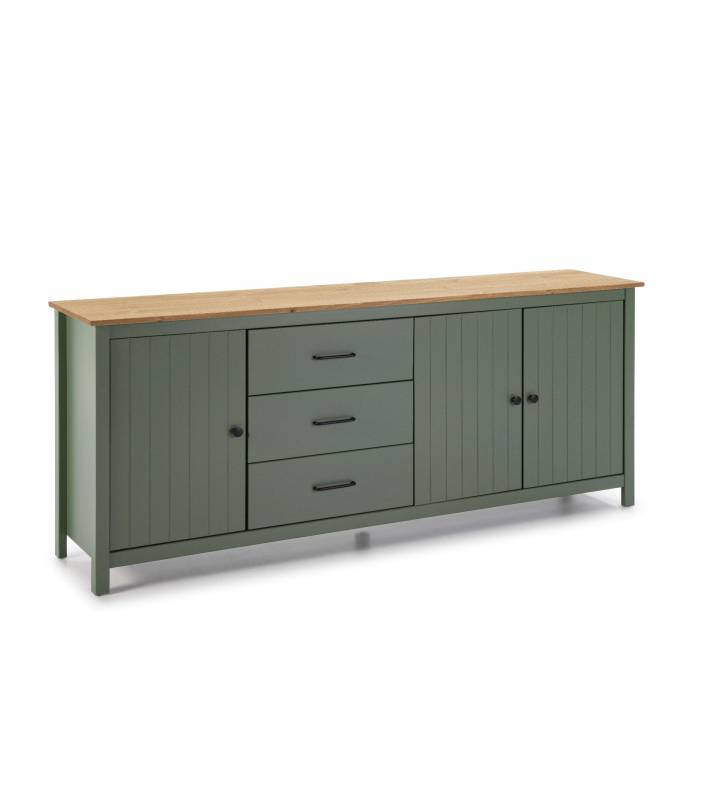 Aparador Mora 3P3C verde Topmueble 1