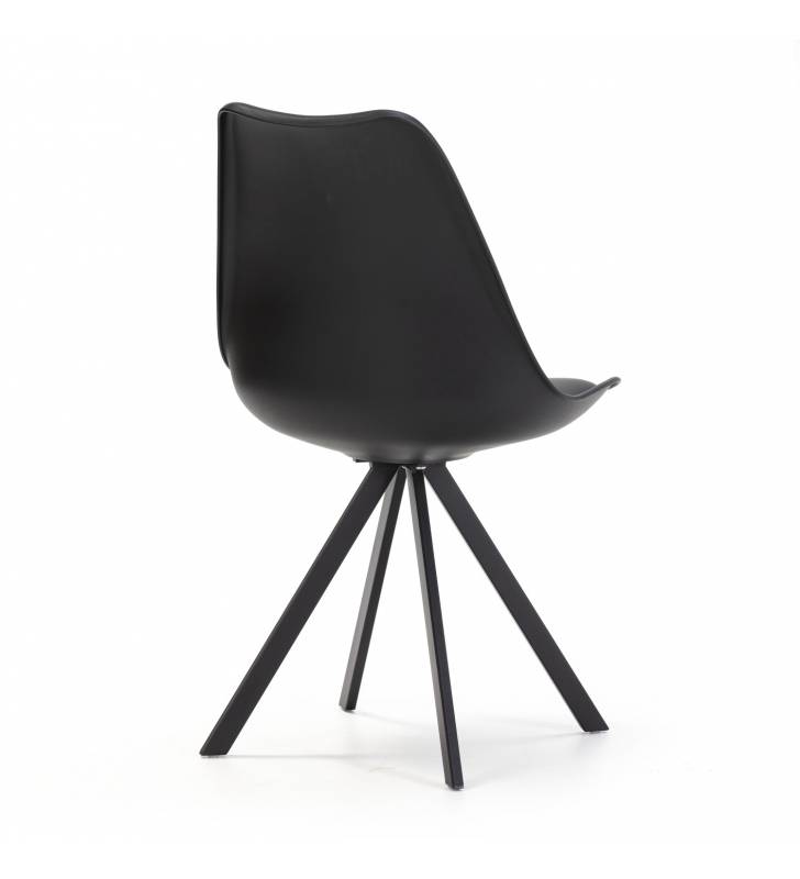 Silla Cross color negro Topmueble 3
