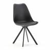 Silla Cross color negro Topmueble