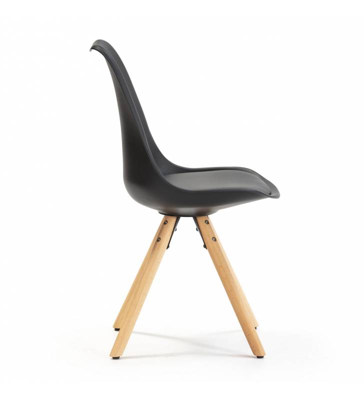 Silla Jeff color negro Topmueble 2