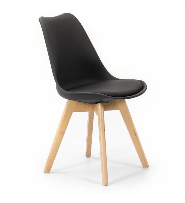 Pack 2 Sillas Comedor Negro Klara Top Mueble 2