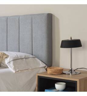 Cabecero Creta 160x60 cm gris Topmueble 4