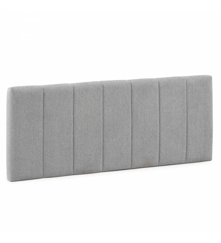 Cabecero Creta 160x60 cm gris Topmueble