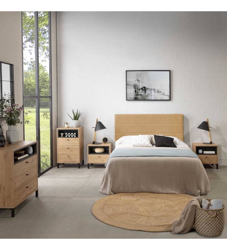 Cabecero Miconos 140x60 cm mostaza Topmueble 4