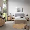 Cabecero Miconos 160x60 cm gris Topmueble 4