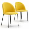 Silla Kenia pack 2 uds mostaza Topmueble 2