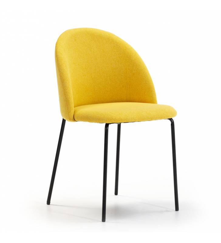 Silla Kenia pack 2 uds mostaza Topmueble 3