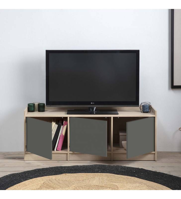 Mueble TV Montreal 3 cajones TopMueble 14