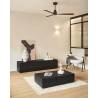 Mueble TV Doric negro Topmueble