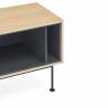 Mueble TV Yoko 1P2C Roble gris antracita Topmueble 4