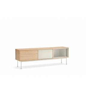 Mueble TV Yoko 1P2C Roble crema Topmueble 1