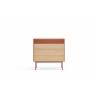 Cómoda Yoko 4C Roble tejaTopmueble