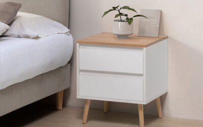 Mesitas de noche blancas: Por qué son ejemplo de inspiración en decoración