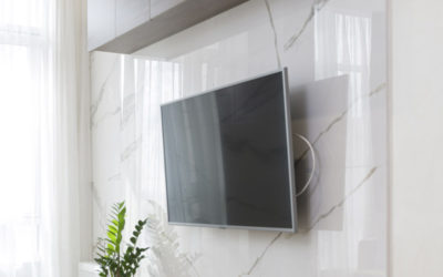 Cómo emplear un panel decorativo para la televisión del salón