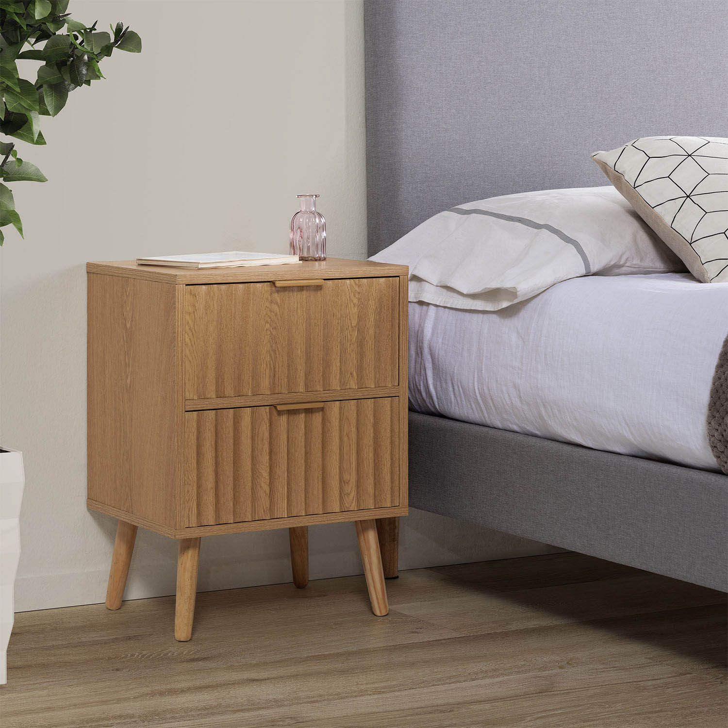 Mesita de noche Layla 2C | Top Mueble