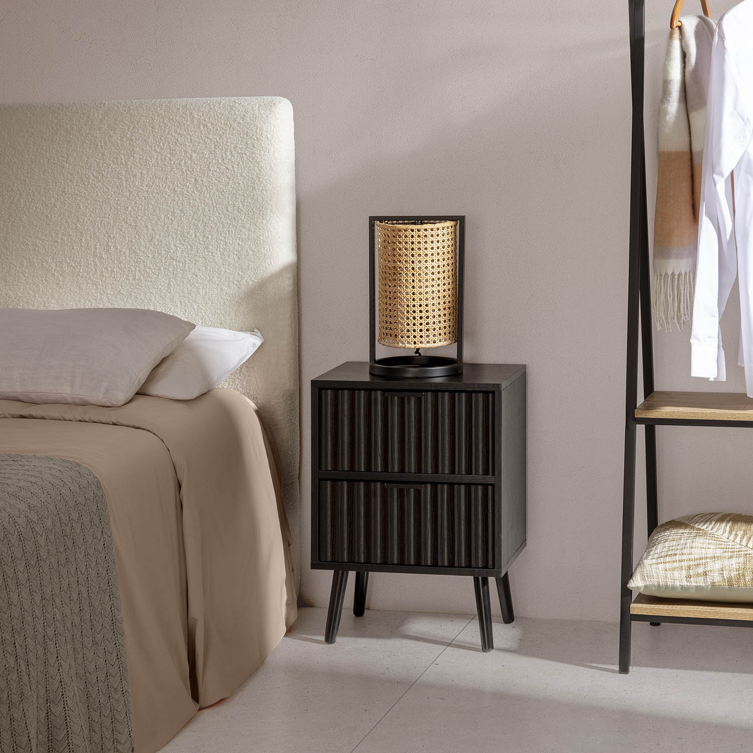 Mesita de noche Layla 2C | Top Mueble