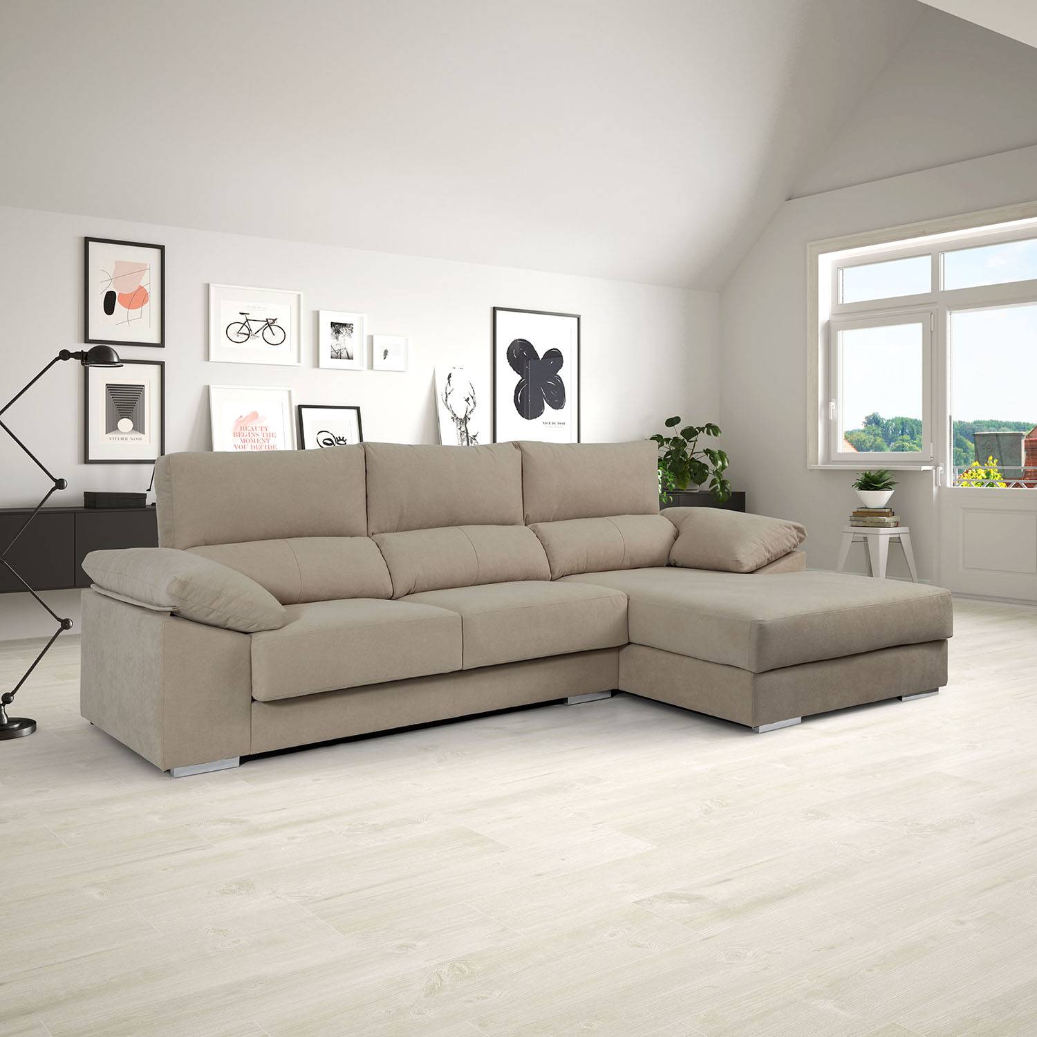 Sofá Chaise Longue Vegas | Black Friday 2025 | Top Mueble Sofá Chaise Longue Vegas | Black Friday 2025 | Top Mueble