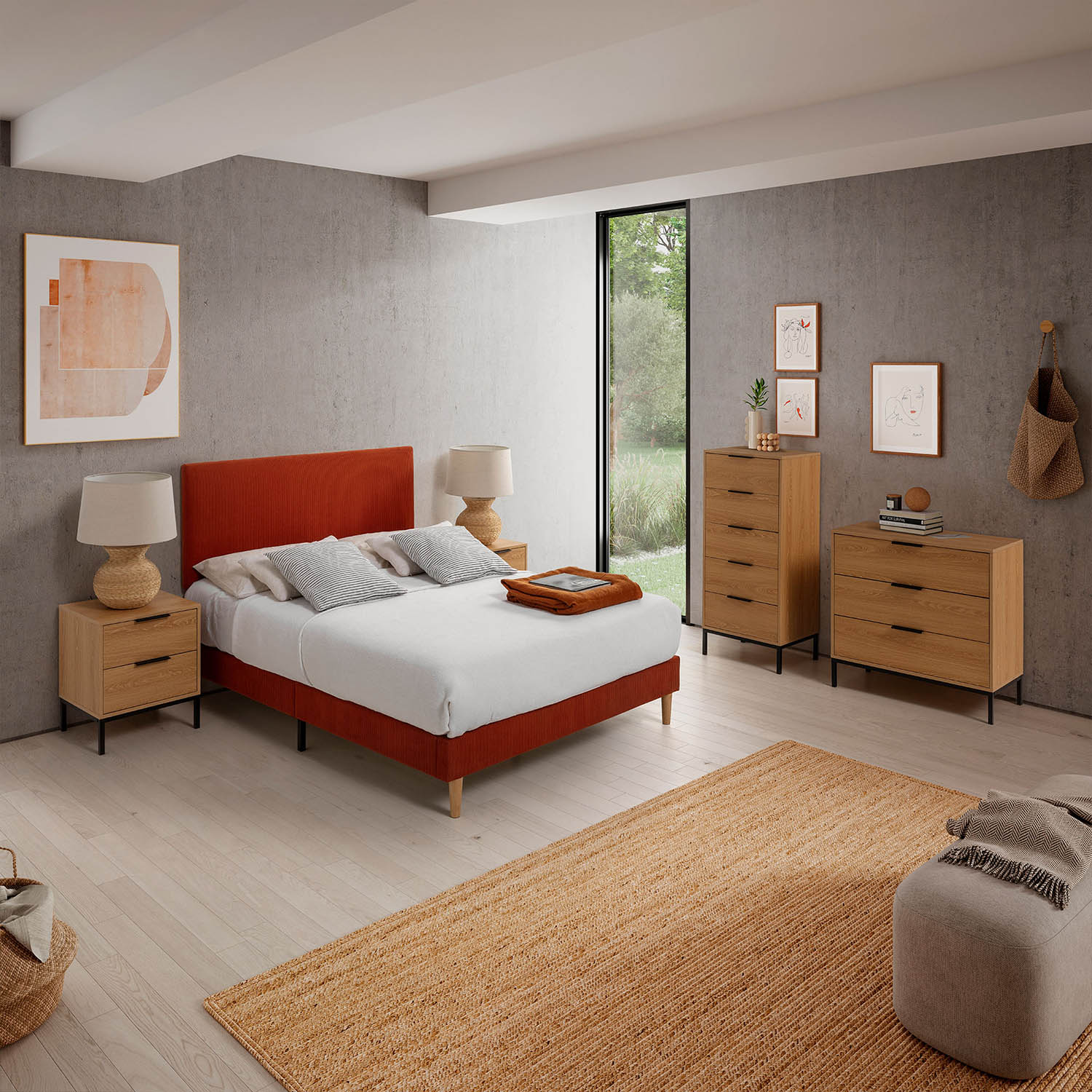 Base Tapizada Olbia | Black Friday 2026 | Top Mueble